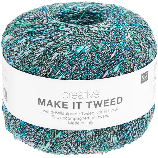 Make It Tweed /Rico Design Creative/ 50g #004 Okeāns