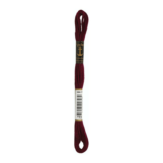 Embroidery thread Anchor Mouline, 100% cotton, 8m, #00072