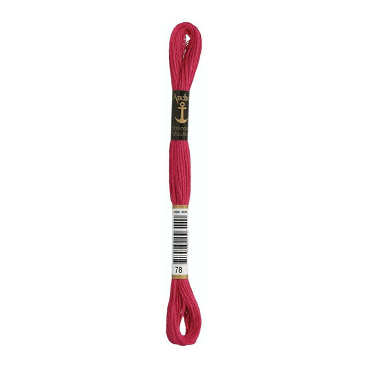 Embroidery thread Anchor Mouline, 100% cotton, 8m, #00078