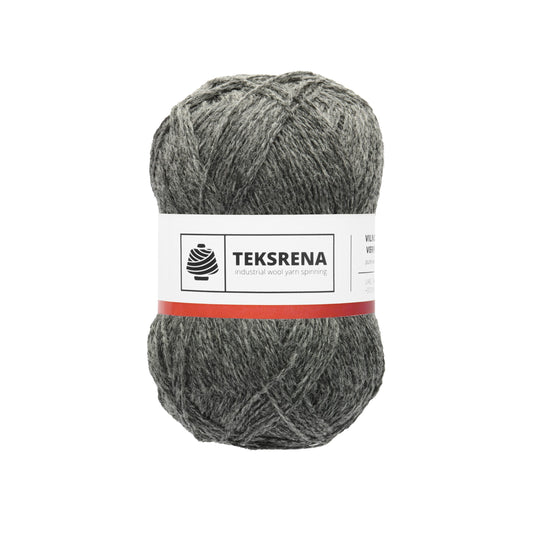 Nm 7/2 100% vilna /Teksrena/ #206 "Pelēks"