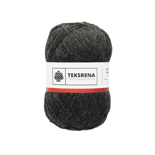 Nm 7/2 100% vilna /Teksrena/ #209 "Antracīts"