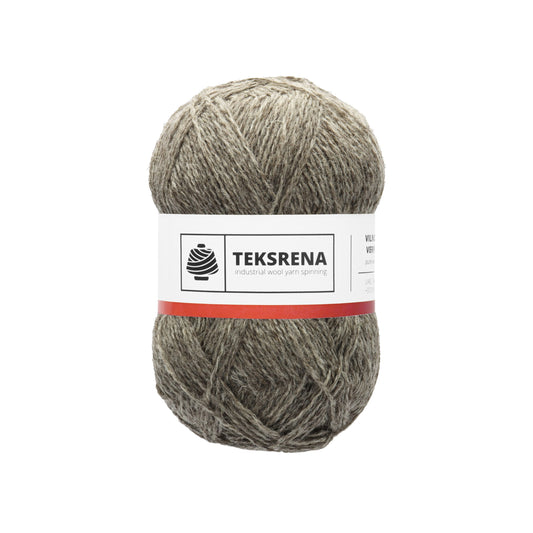 Nm 7/2 100% vilna /Teksrena/ #266 "Merserizēti gaiši brūns"