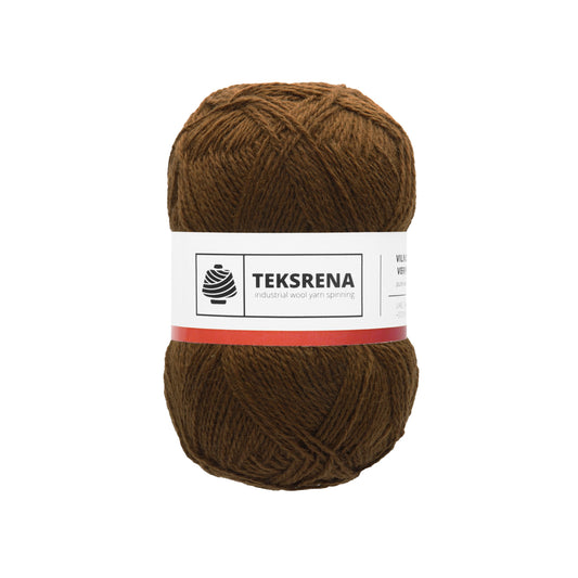 Nm 7/2 100% vilna /Teksrena/ #294 "Brūns"