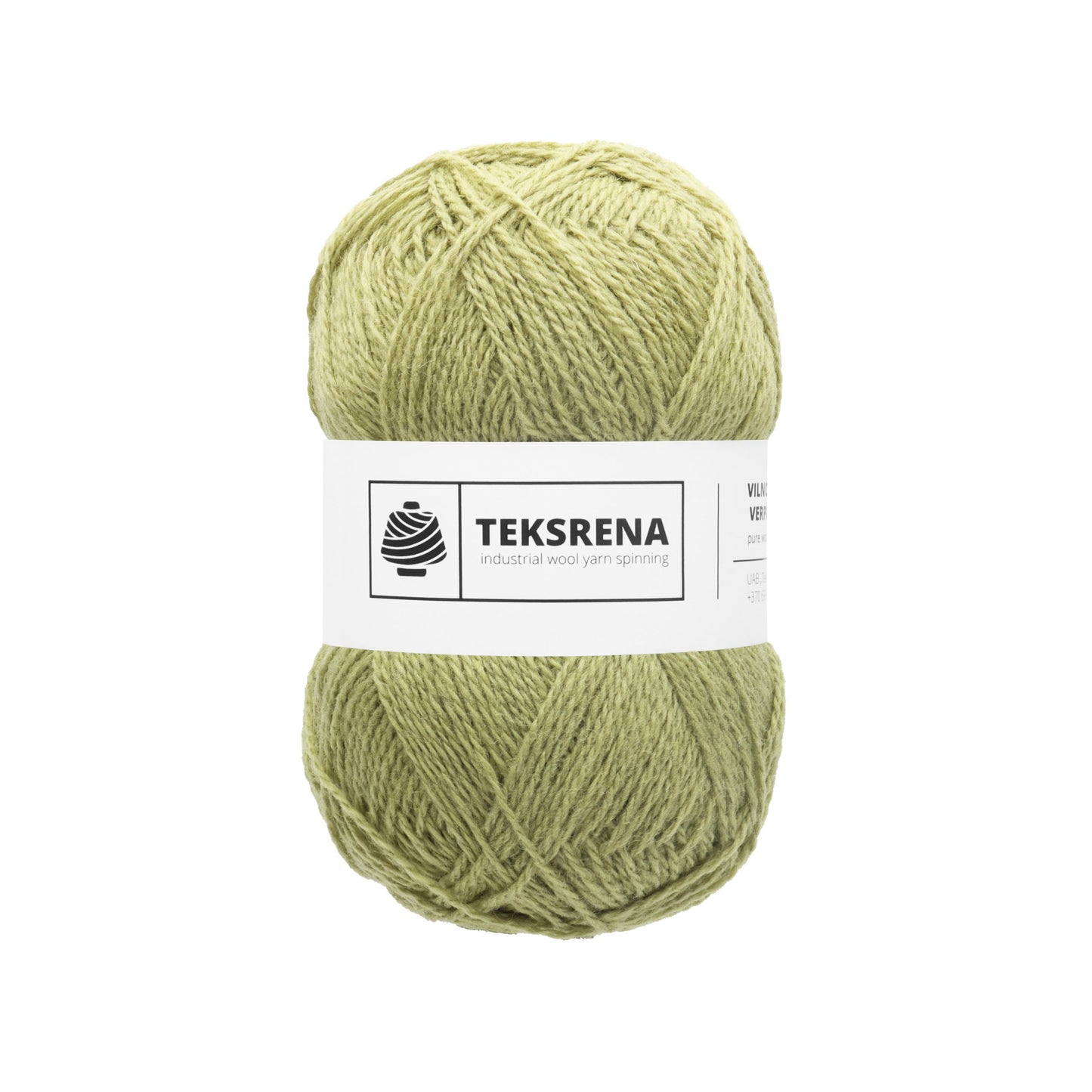 Nm 7/2 100% vilna /Teksrena/ #330 "Olīvzaļš