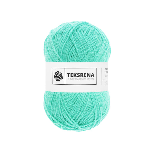 Nm 7/2 100% vilna /Teksrena/ #435 "Tirkīzs"