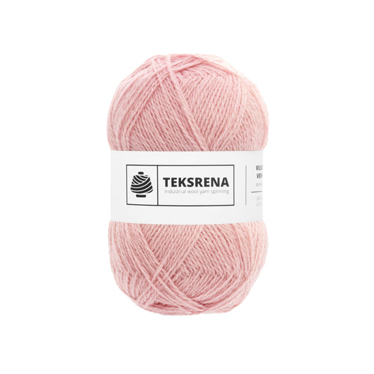 Nm 7/2 100% vilna /Teksrena/ #522 "Putekļrozā"