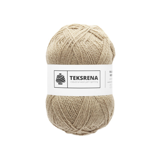 Nm 7/2 100% vilna /Teksrena/ #650 "Bēši brūngans"