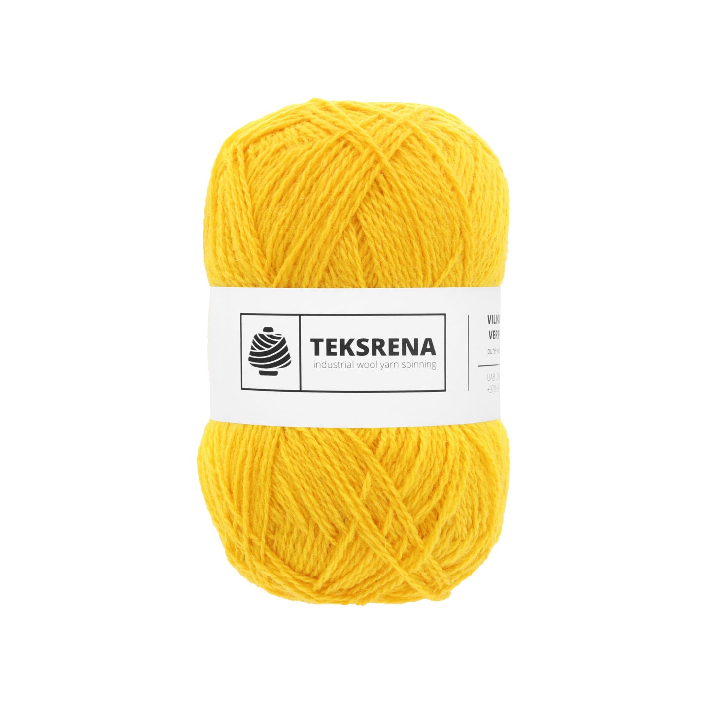 Nm 7/2 100% vilna /Teksrena/ #720 "Olu dzeltens"