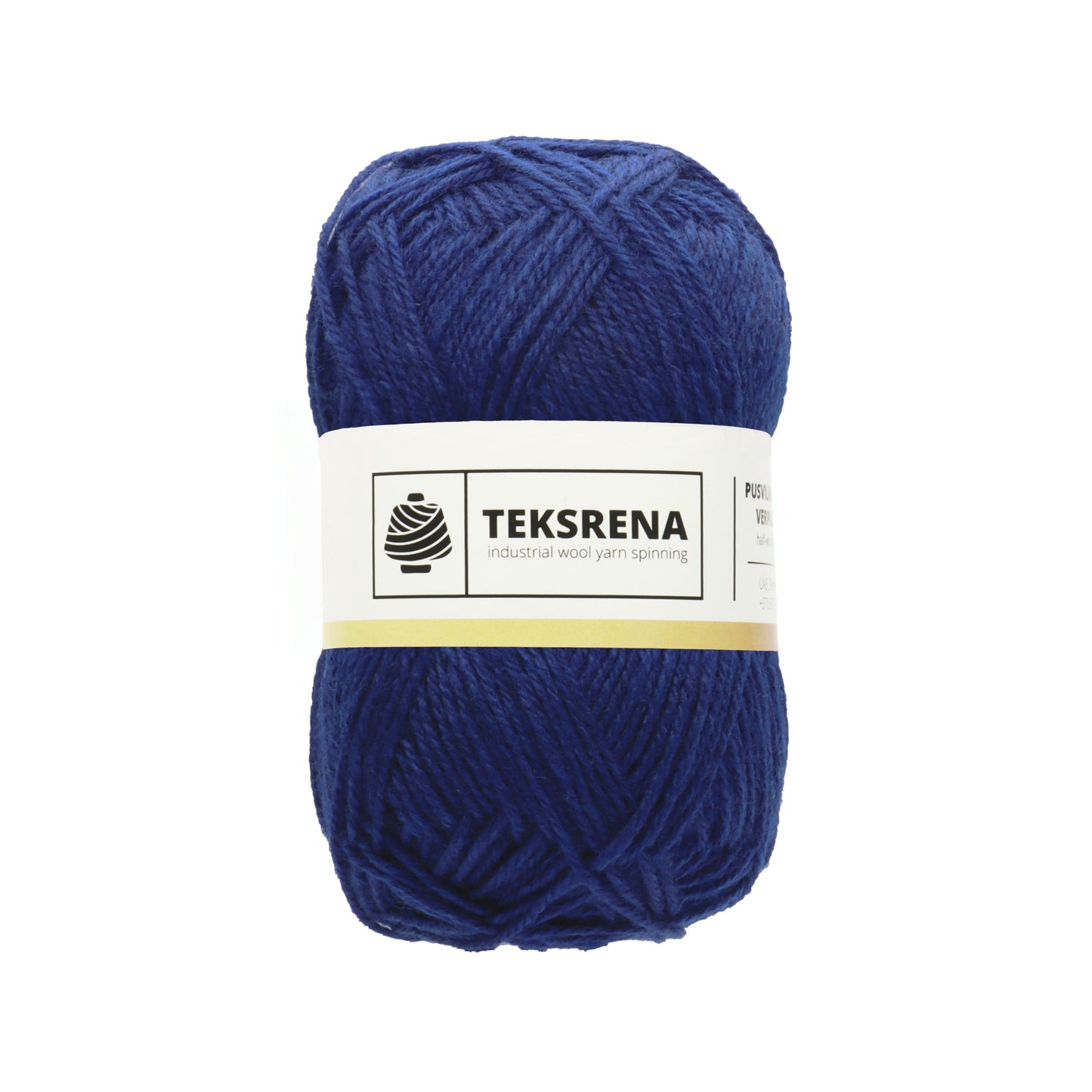 TEKSRENA 50% vilna NM 7/3 100g #21 "Karaliski zils"