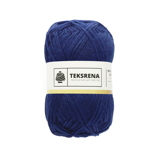 TEKSRENA 50% vilna NM 7/3 100g #21 "Karaliski zils"