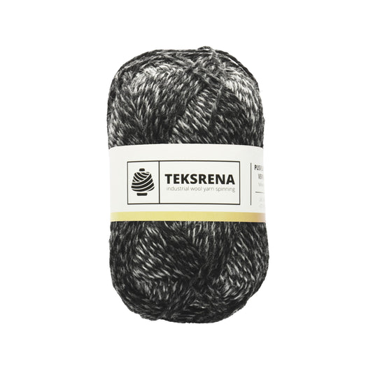 TEKSRENA 50% vilna NM 7/3 100g #25 "Melnbalts"