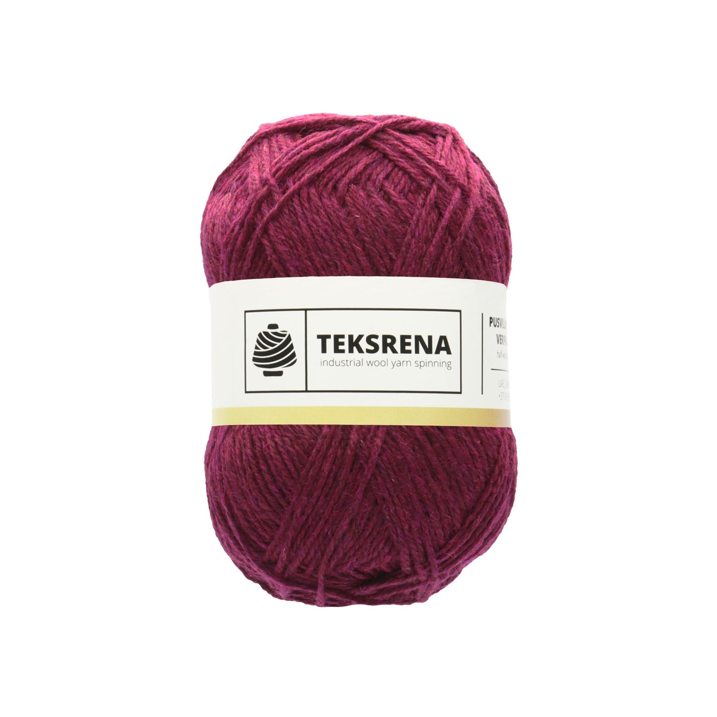 Nm 9/2/ 100% merino vilna /Teksrena 100g #46 "Tumša fuksija"