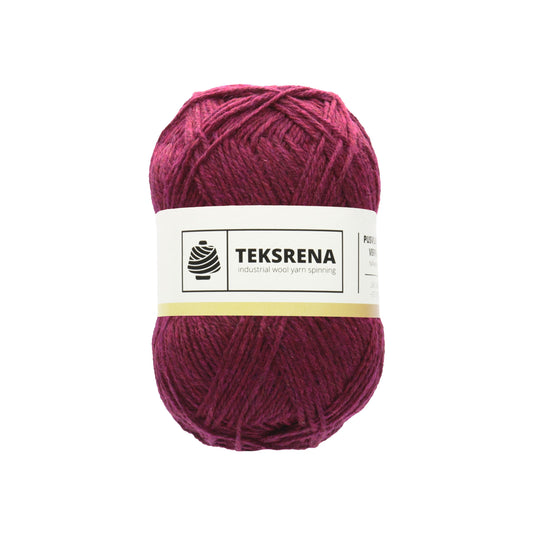 Nm 9/2/ 100% merino vilna /Teksrena 100g #46 "Tumša fuksija"