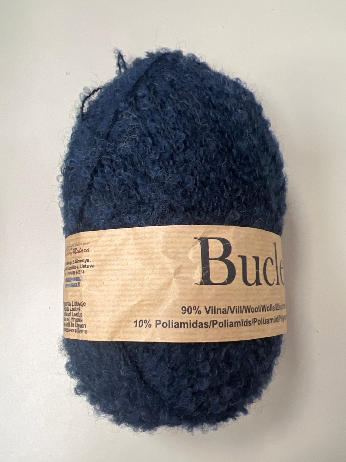 Bucle /Midara/ 100g #630 "Tumši zila"
