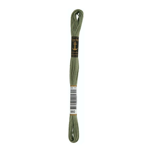 Embroidery thread Anchor Mouline, 100% cotton, 8m, #00860