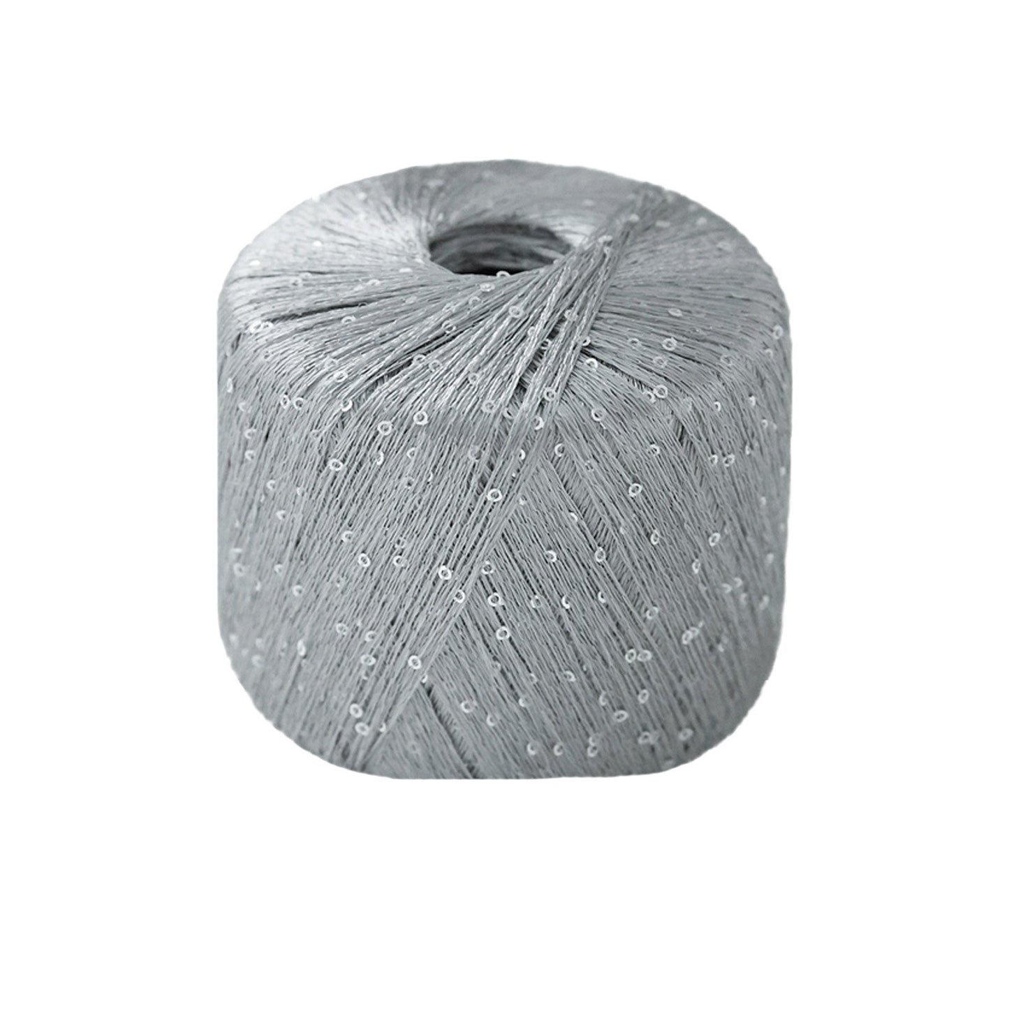 Paillettes /Lana Gatto/ 25g 195m #8603 "Gaiši pelēka"