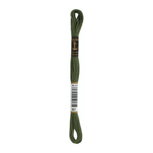 Embroidery thread Anchor Mouline, 100% cotton, 8m, #00861