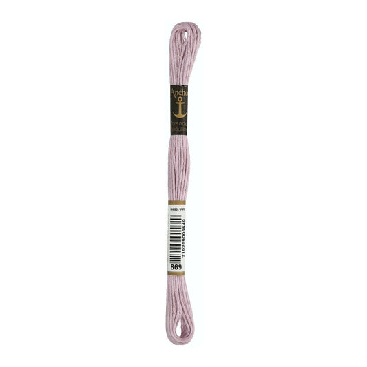 Embroidery thread Anchor Mouline, 100% cotton, 8m, #00869