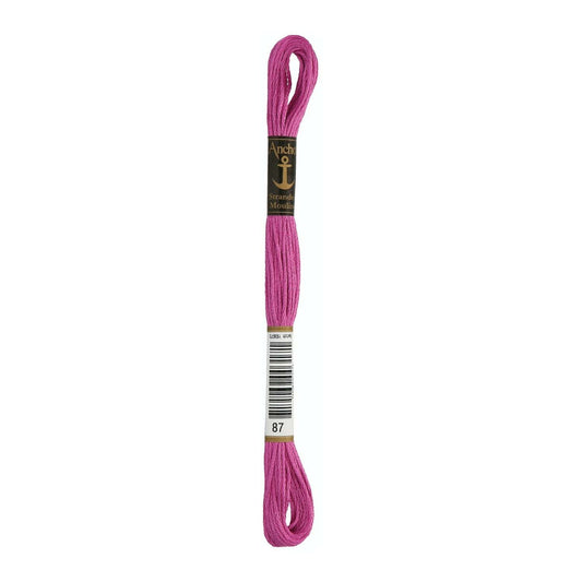 Embroidery thread Anchor Mouline, 100% cotton, 8m, #00087