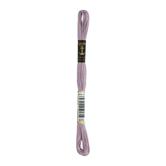 Embroidery thread Anchor Mouline, 100% cotton, 8m, #00870