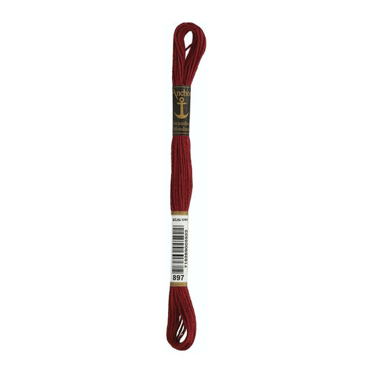 Embroidery thread Anchor Mouline, 100% cotton, 8m, #00897