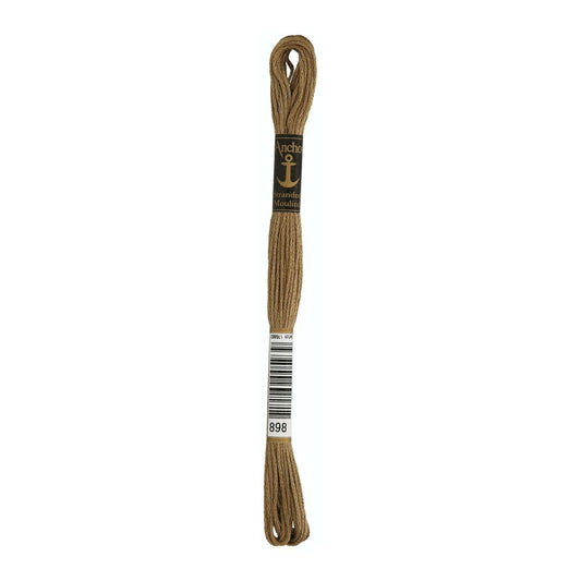 Embroidery thread Anchor Mouline, 100% cotton, 8m, #00898