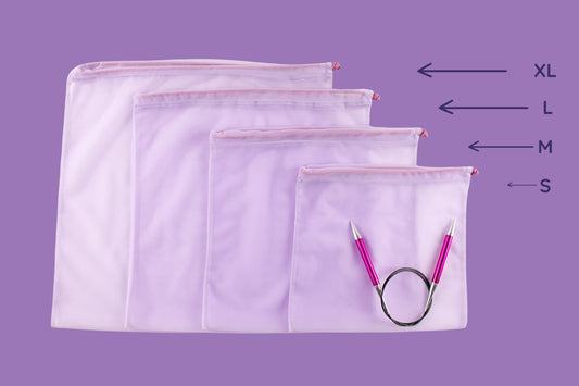 Projektu soma, izmērs XL - 40 x 39 cm, lavanda /Zbag.lv Eco&Style