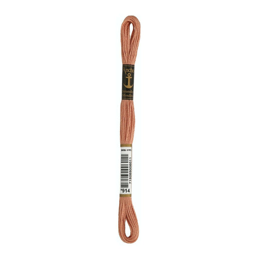 Embroidery thread Anchor Mouline, 100% cotton, 8m, #00914