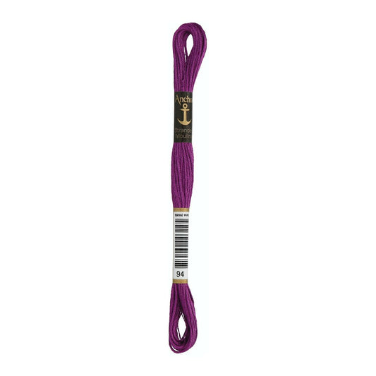 Embroidery thread Anchor Mouline, 100% cotton, 8m, #00094