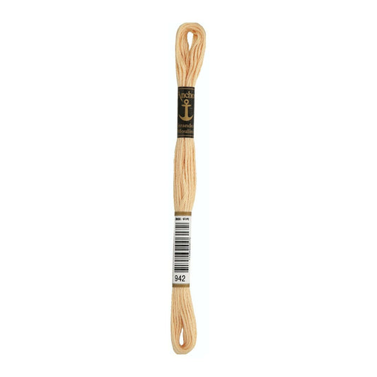 Embroidery thread Anchor Mouline, 100% cotton, 8m, #00942