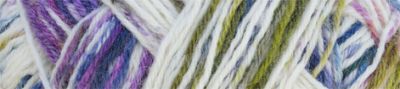 Wunderklecks /Schoppel/ 100g #2140 "Vecā ragana" 4-diegu zeķu dzija, ar bioloģiski noārdāmu poliesteru