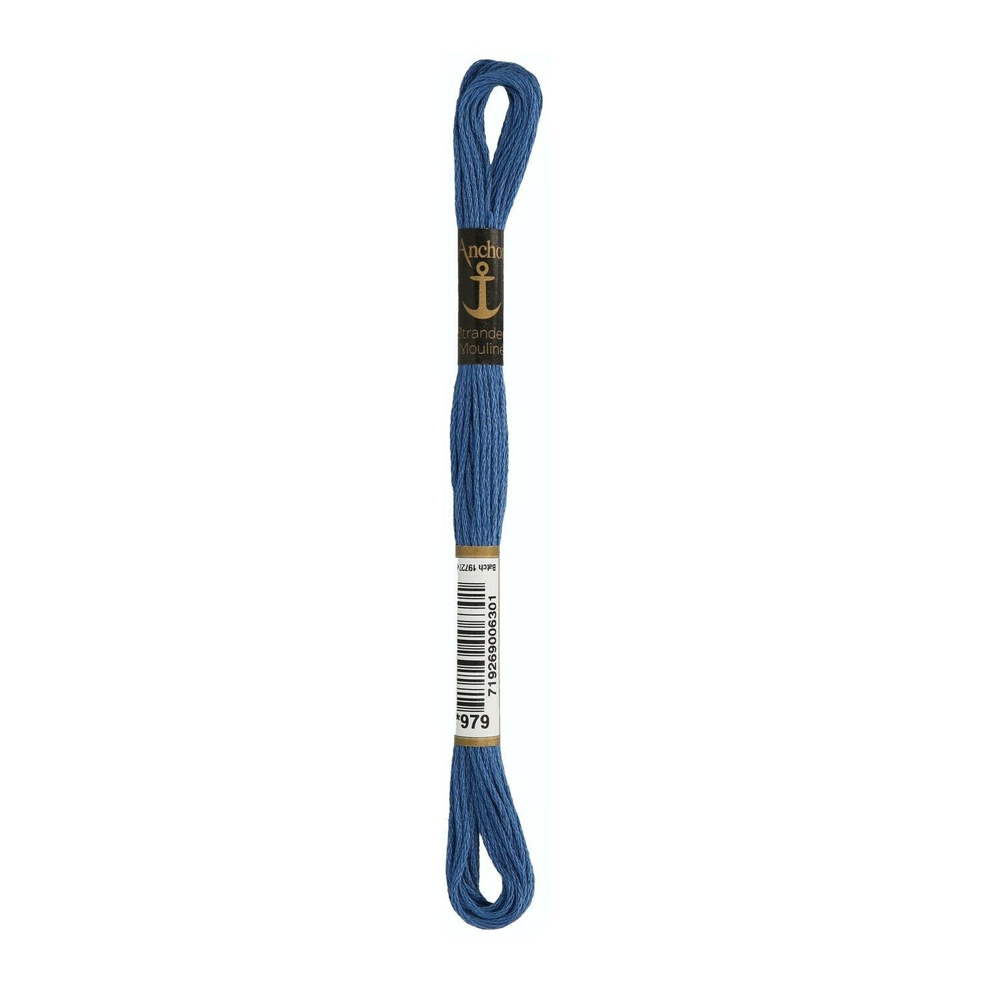 Izšūšanas diegs Anchor Mouline, 100% kokvilna, 8m, #00979