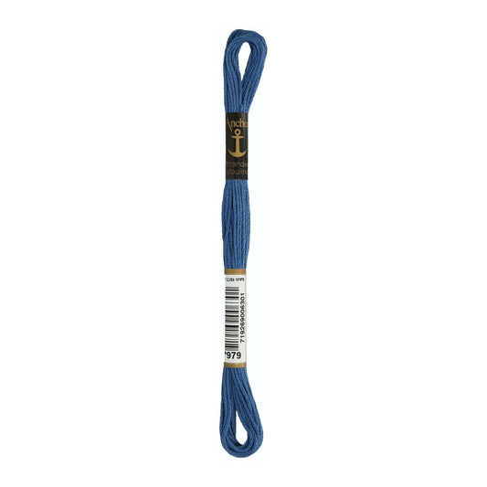 Embroidery thread Anchor Mouline, 100% cotton, 8m, #00979