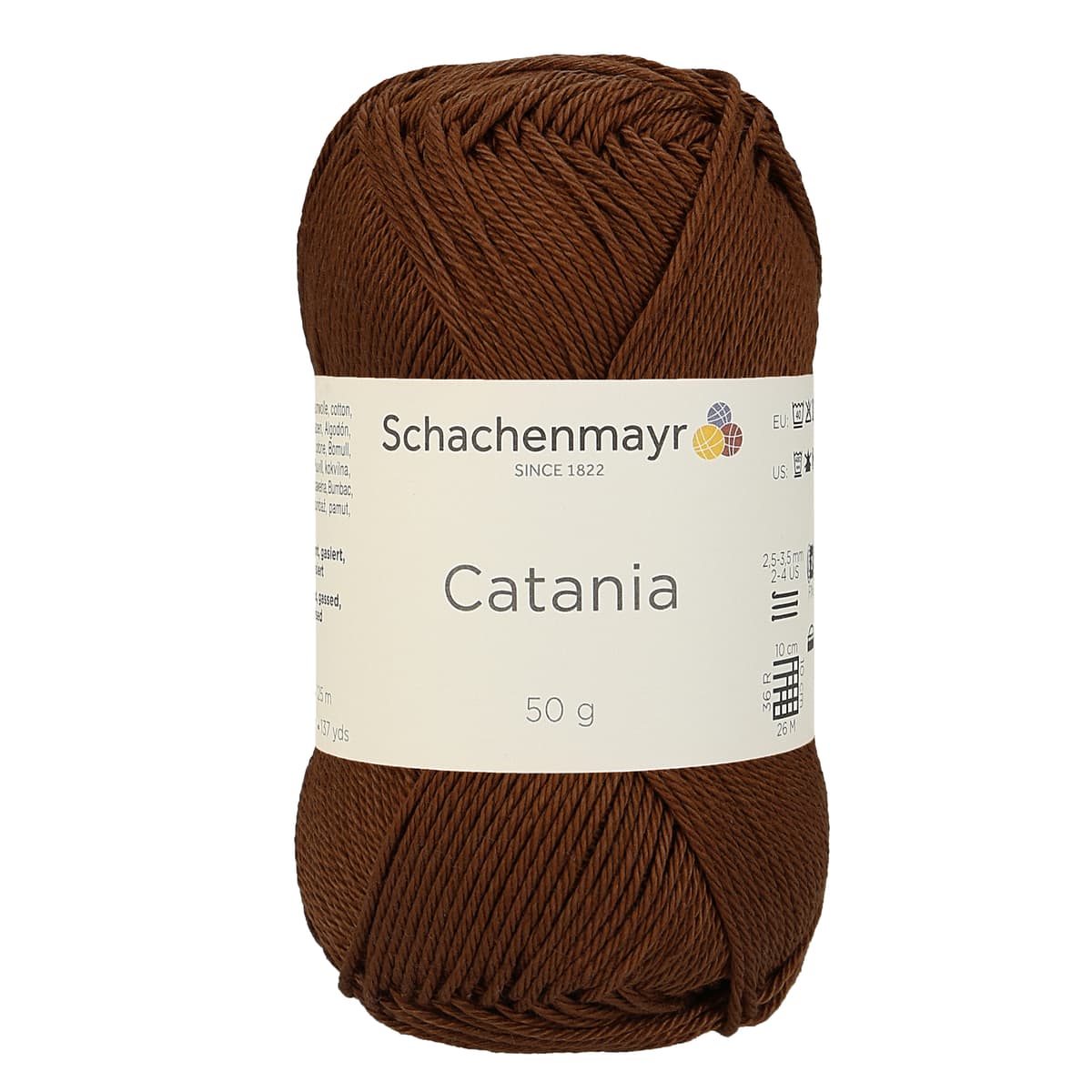 Catania /Schachenmayr/ 50g #00157 "Brūns"