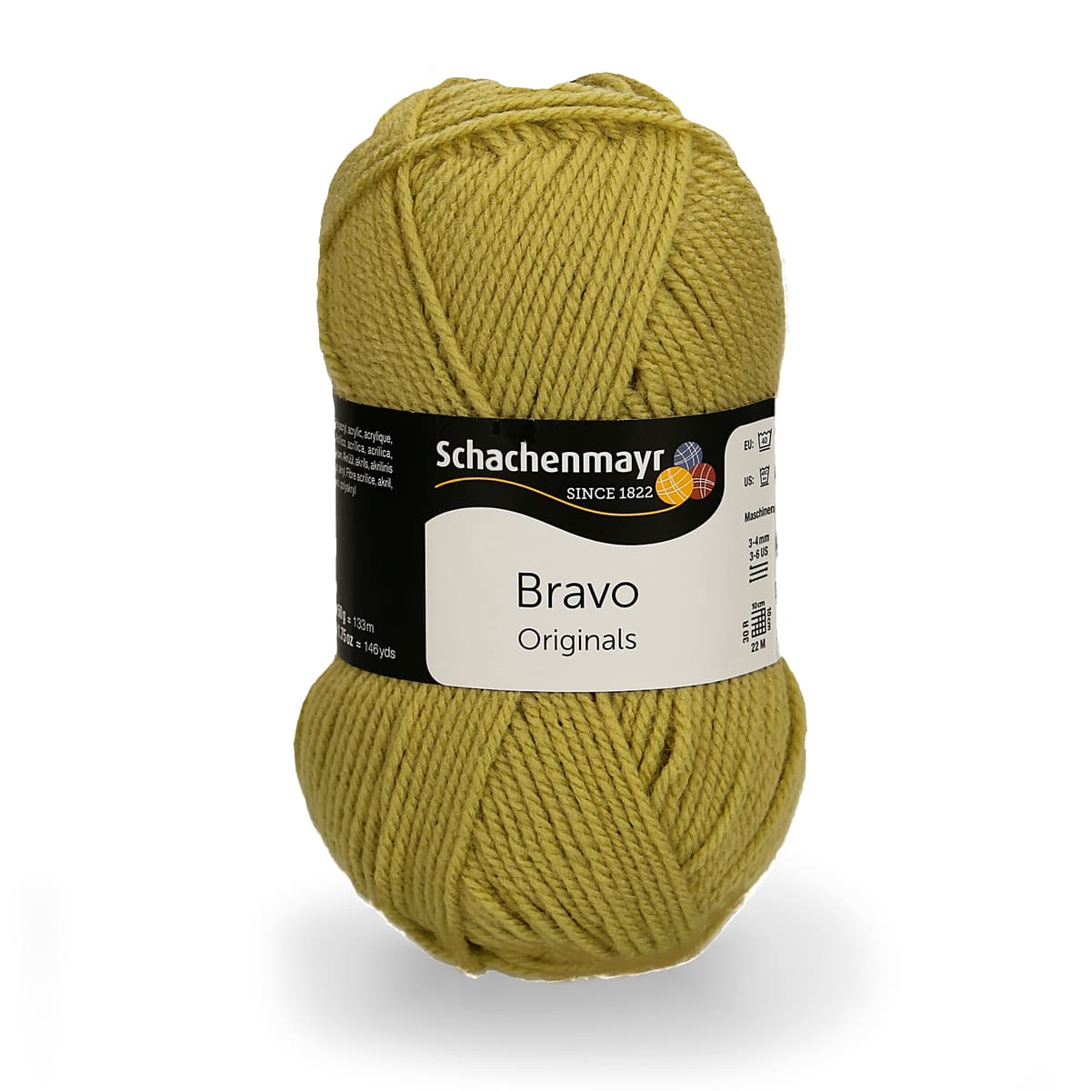 Bravo /Schachenmayr/ 50g #08075 "Sienāzis"