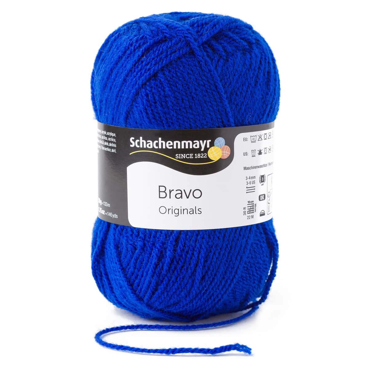 Bravo /Schachenmayr/ 50g #08211 "Royal blue"