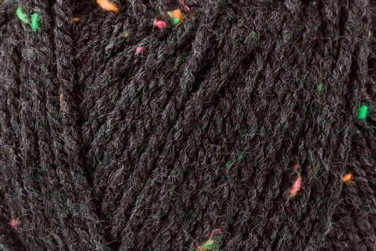 Bravo /Schachenmayr/ 50g #08329 "Anthracite neon tweed"