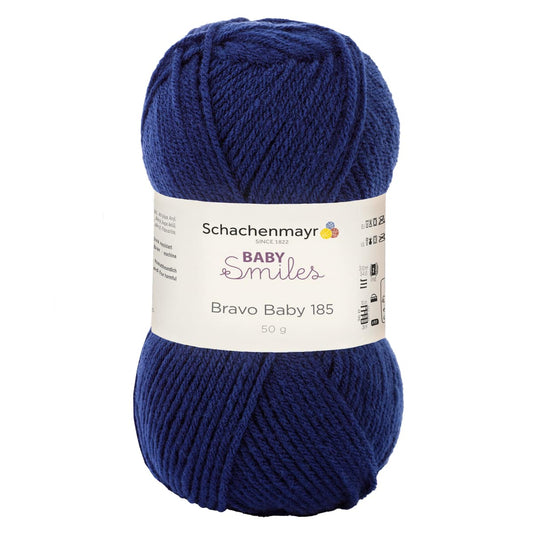 Bravo Baby 185 /Schachenmayr/ 50g #01050 "Jūras kara flote"