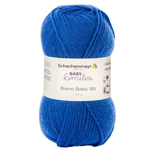 Bravo Baby 185 /Schachenmayr/ 50g #01052 "Džinsu zils"