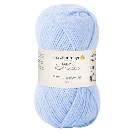 Bravo Baby 185 /Schachenmayr/ 50g #01055 "Mākonis"