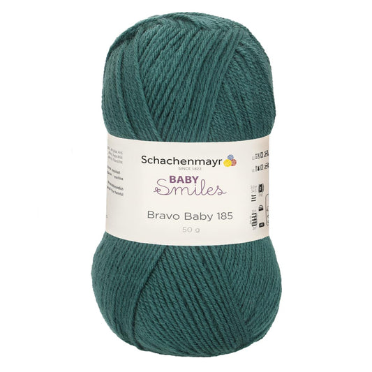Bravo Baby 185 /Schachenmayr/ 50g #01068 "Zilganzaļš"