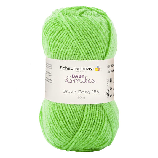Bravo Baby 185 /Schachenmayr/ 50g #01072 "Ābolu zaļa"