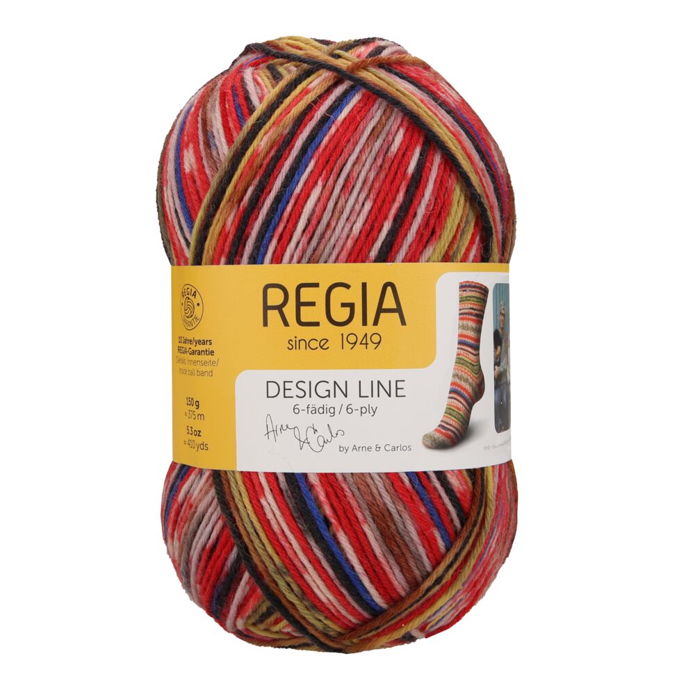 Regia 6-diegu Design Line by Arne & Carlos 150g #04011 "Rūsa"