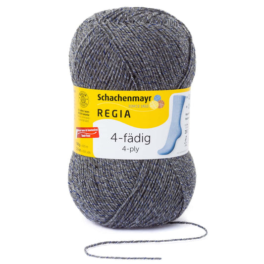 Regia Uni 4-diegu 50g #00525 "Pelēks mulinē"