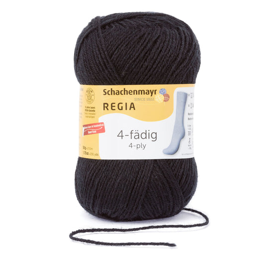 Regia Uni 4-diegu 50g #02066 "Melns"