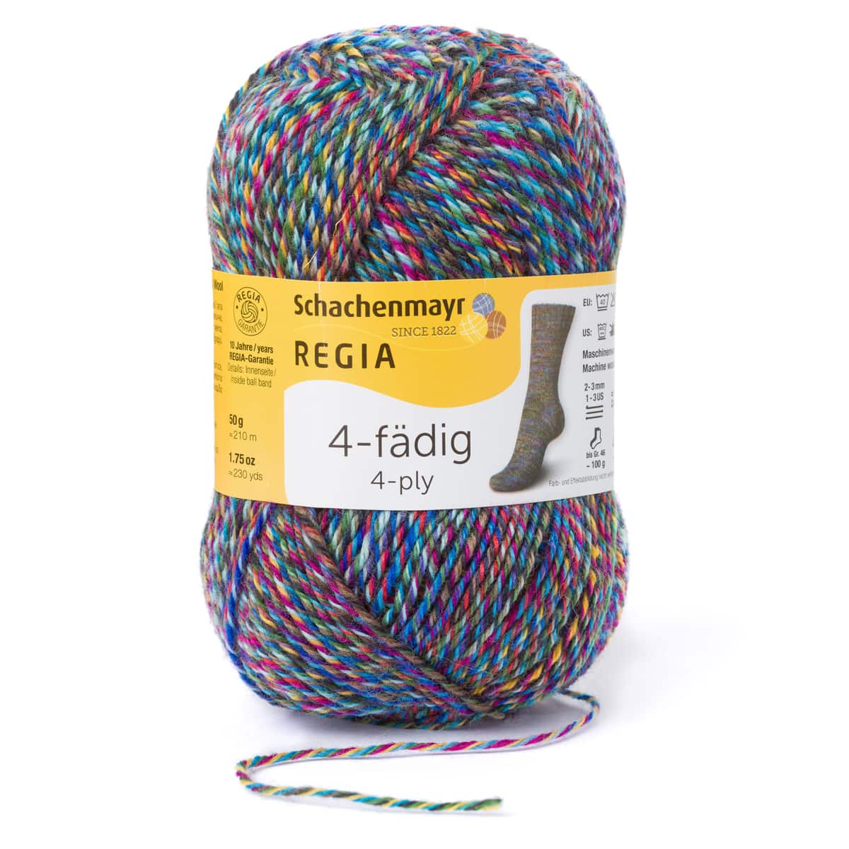 Regia Color 4-diegu 50g #04067 "Indijas nakts"