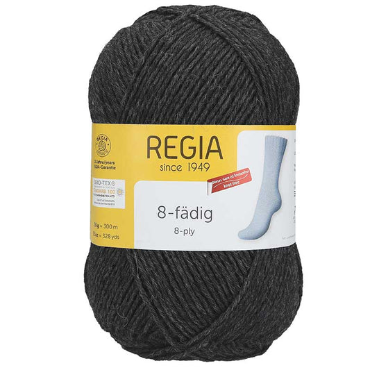Regia 8-diegu Uni 150g #00522 "Raibs antracīts"