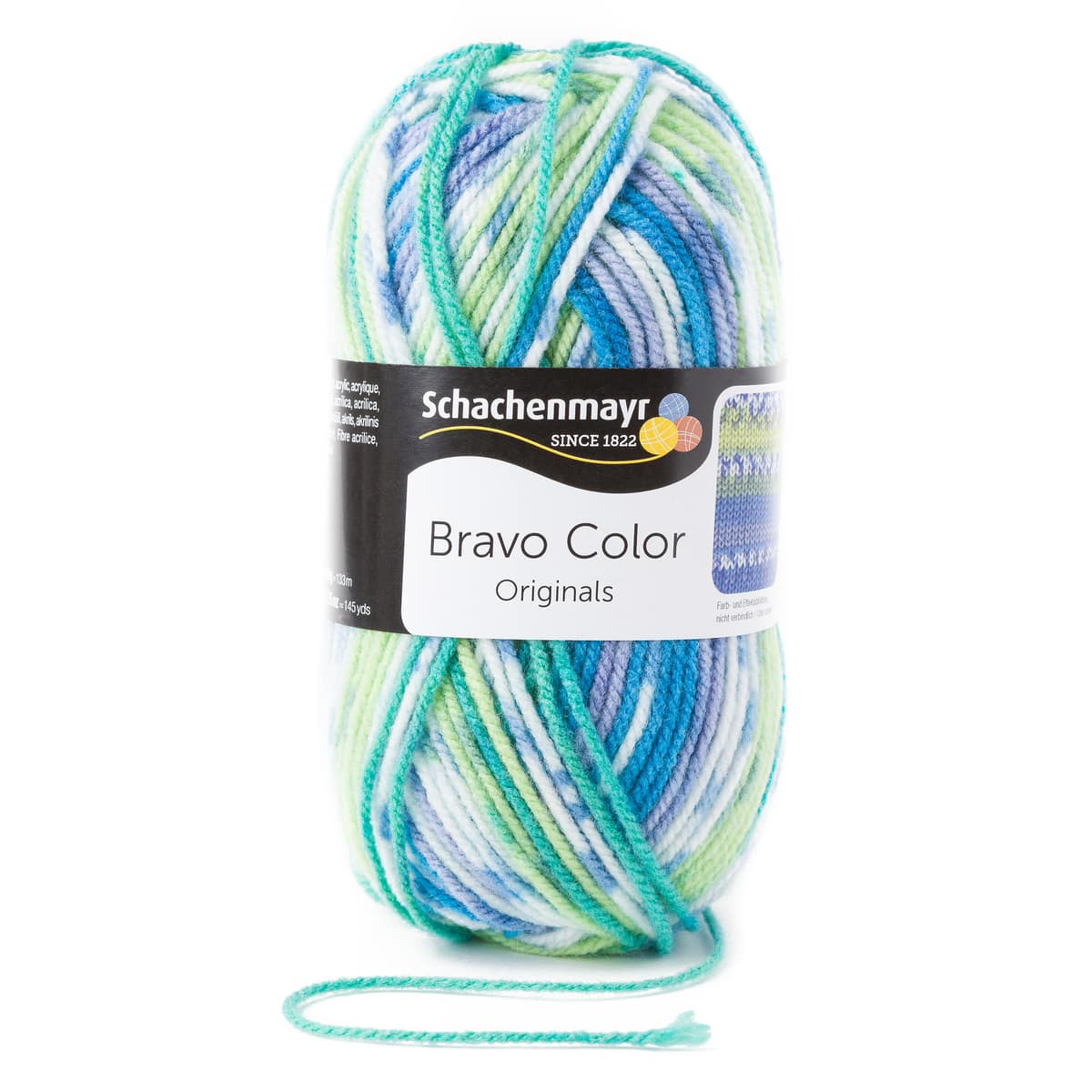 Bravo Color /Schachenmayr/ 50g #02080 "Ūdens žakarda krāsa"