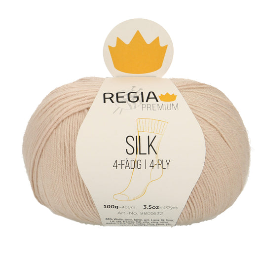 Regia Premium 4-diegu Silk 100g #00005 "Lins"