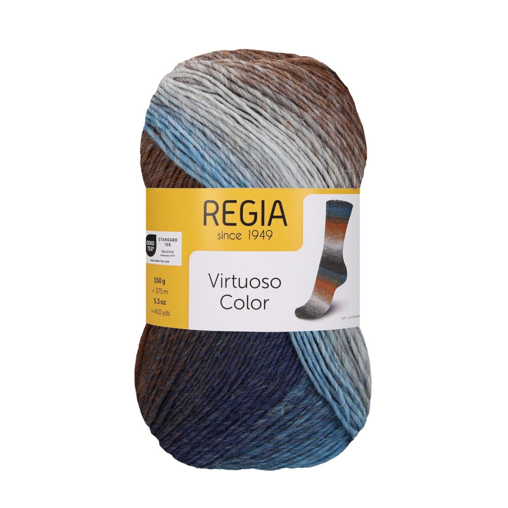 Regia Virtuoso Color 6-diegu 150g #3076 "Ziemeļu ainava"